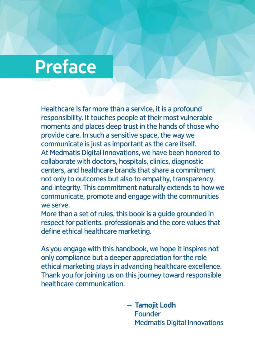 Rules Before Reach, June 2025 edition, page 3 of 19: Preface