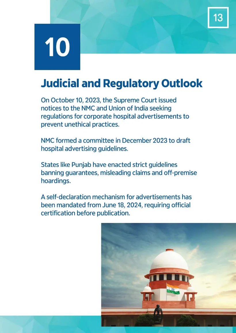 Rules Before Reach, June 2025 edition, page 16 of 19: 10. Judicial and regulatory outlook