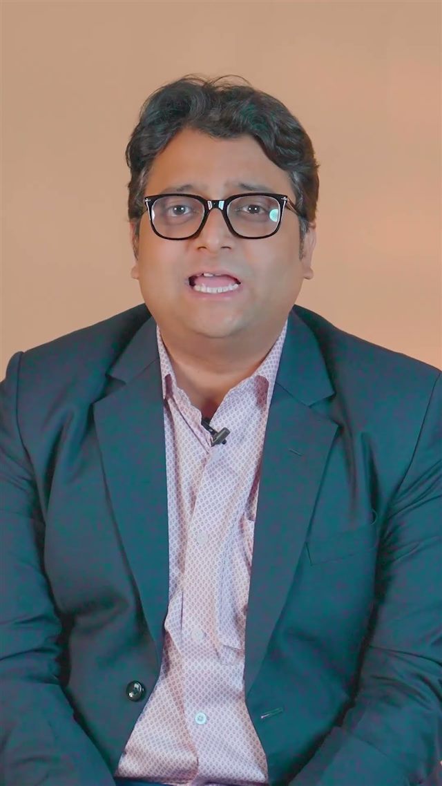 Dr. Uttiya Deb speaking to camera in a Medmatis client story video